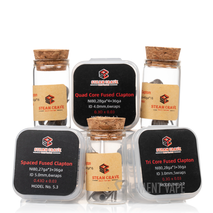 Steam Crave Prebuilt N80 Coils